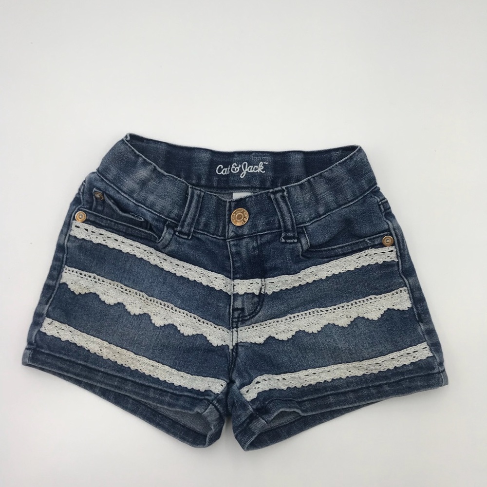 Cat & Jack Jean Shorts Size 5T